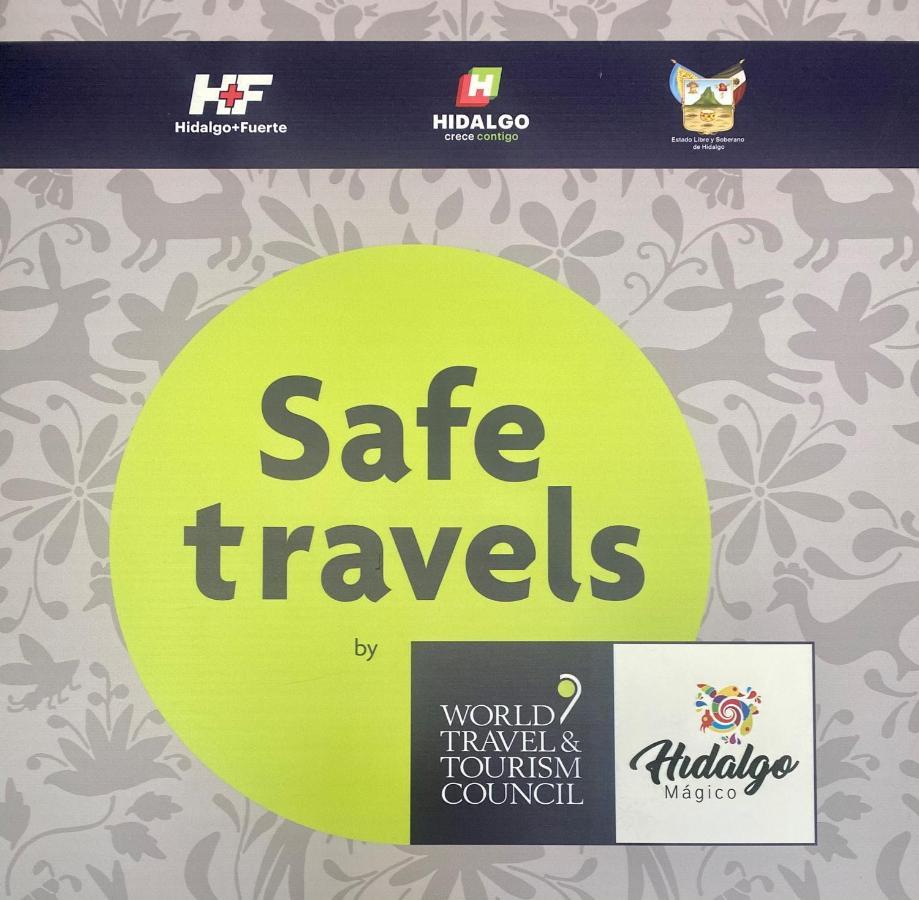 La Joya Pachuca Hotel Kültér fotó Safe travels stamp