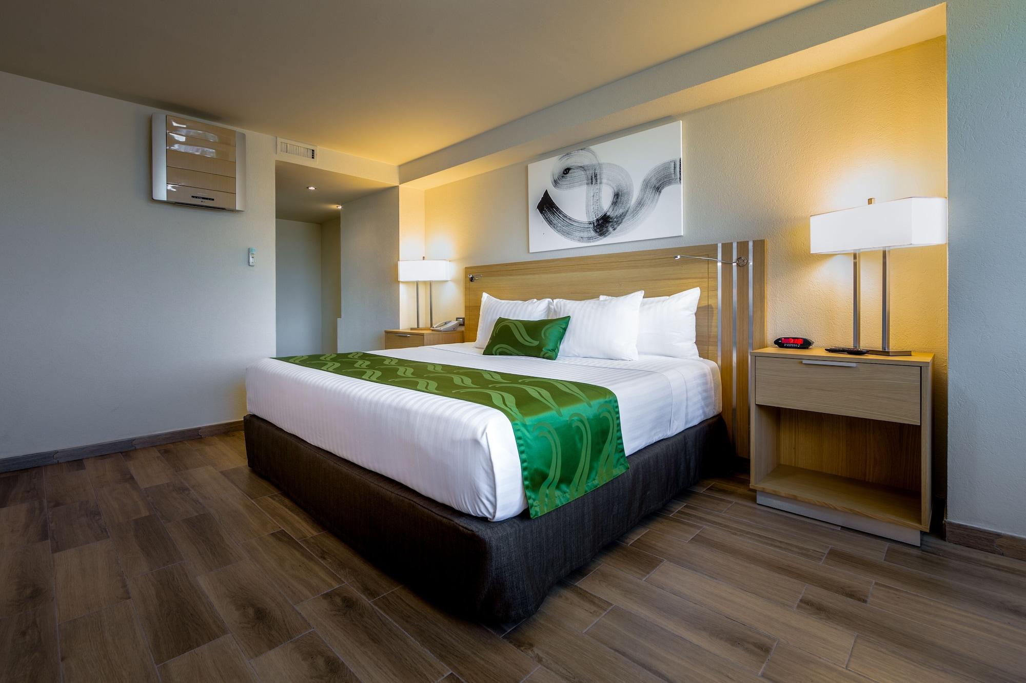 La Joya Pachuca Hotel Kültér fotó A room at the hotel