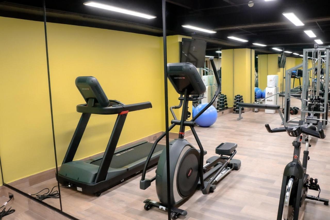 La Joya Pachuca Hotel Kültér fotó A gym in a hotel