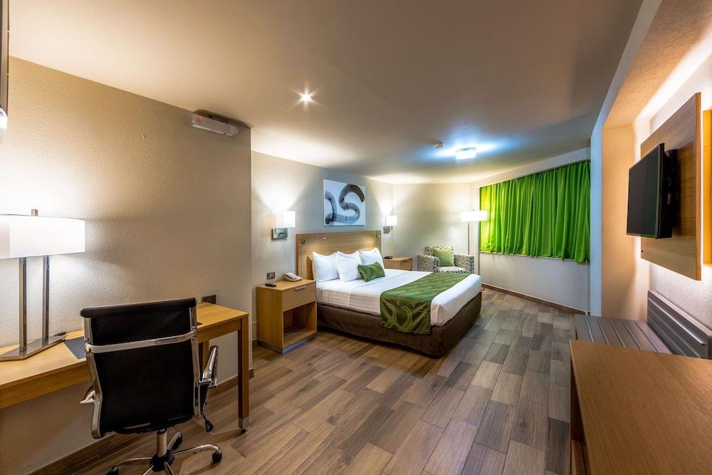 La Joya Pachuca Hotel Kültér fotó A typical hotel room