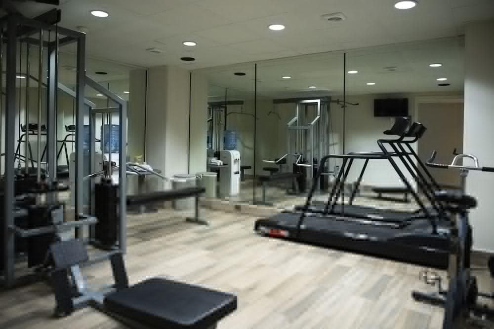 La Joya Pachuca Hotel Kültér fotó A gym in a hotel